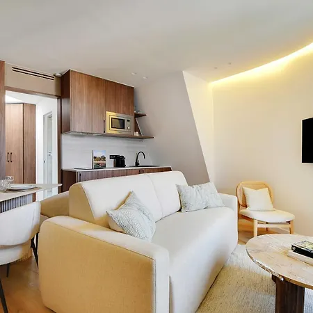 Modern -1br For 4p - View Eiffel Tower - Trocadero Apartament